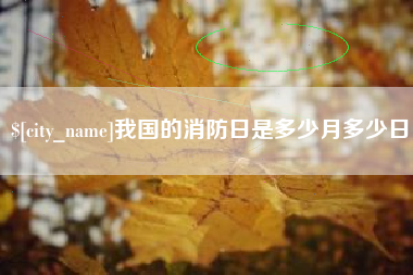 新泰我国的消防日是多少月多少日