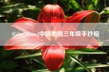 新泰中国地图三年级手抄报