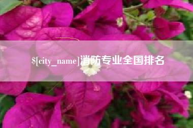 新泰消防专业全国排名