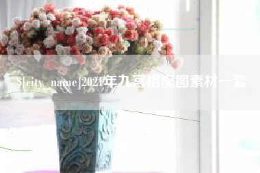 新泰2021年九宫格配图素材一套