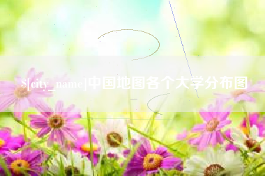新泰中国地图各个大学分布图
