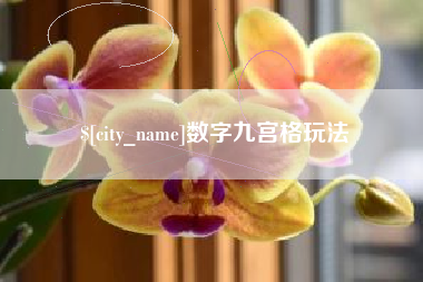 新泰数字九宫格玩法