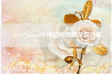 新泰中国消防救援学院日常