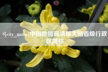 新泰中国地图高清版大图省级行政区简称