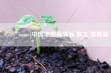 新泰中国地图高清版 放大 清晰版