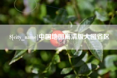 新泰中国地图高清版大图省区