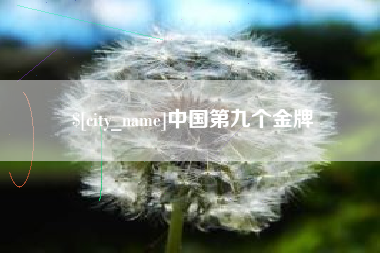新泰中国第九个金牌