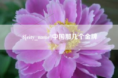 新泰中国那几个金牌