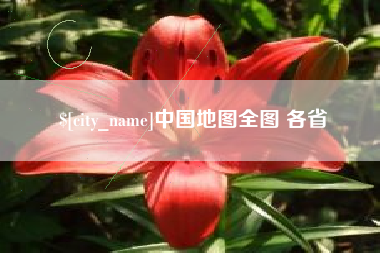 新泰中国地图全图 各省