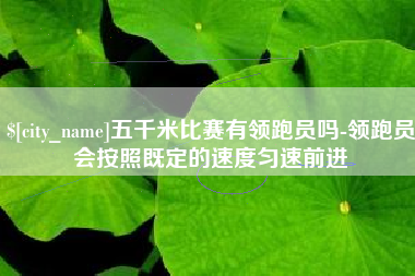 新泰五千米比赛有领跑员吗-领跑员会按照既定的速度匀速前进