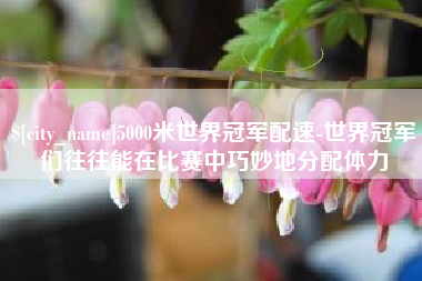 新泰5000米世界冠军配速-世界冠军们往往能在比赛中巧妙地分配体力