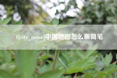 新泰中国地图怎么画简笔