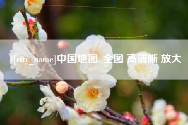 新泰中国地图. 全图 高清晰 放大