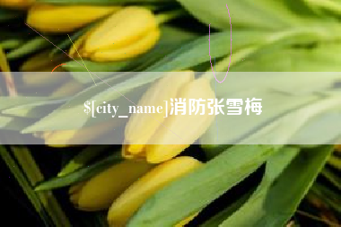 新泰消防张雪梅